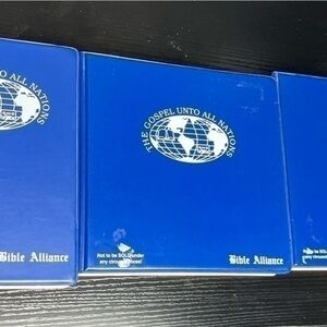 VINTAGE Audio Tapes cassette 32 The Gospel Unto All Nations Bible RARE